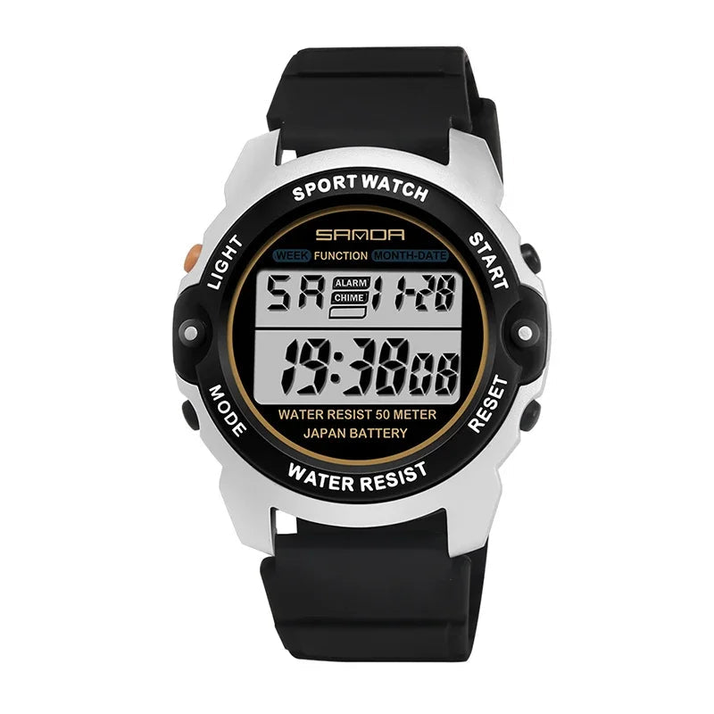Women Fashion Casual Waterproof LED Digital Watch