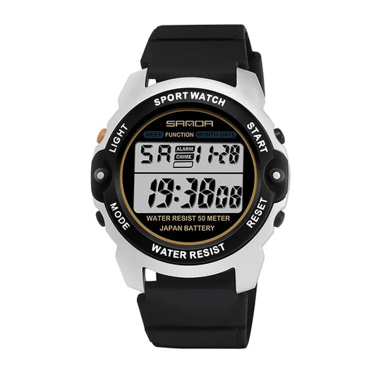 Women Fashion Casual Waterproof LED Digital Watch
