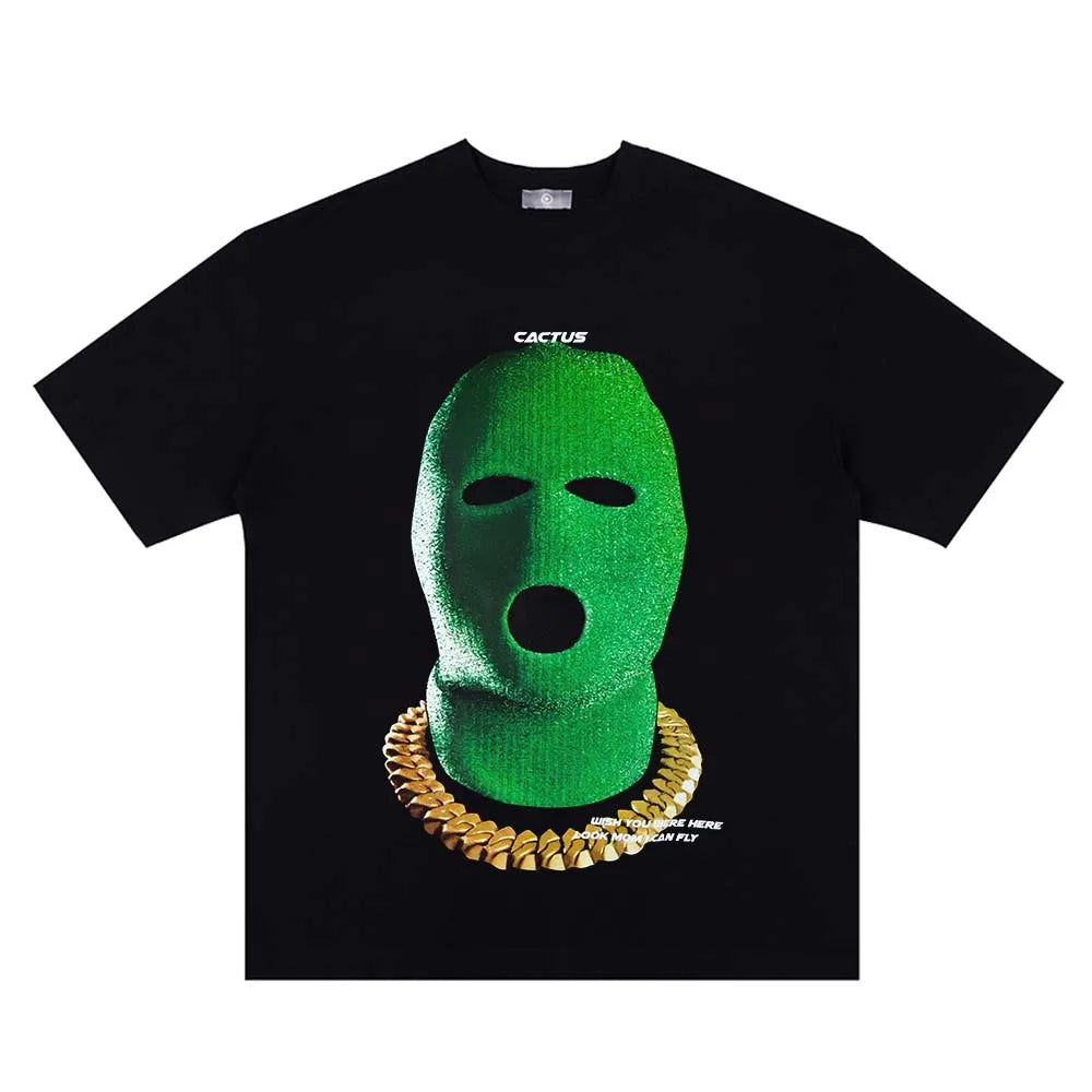 Übergroßes T-Shirt für Männer im Harajuku-Stil