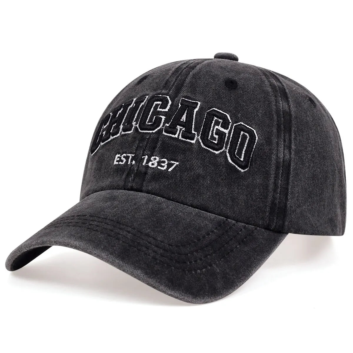 Baseballkappe mit neuem Buchstaben „CHICAGO“