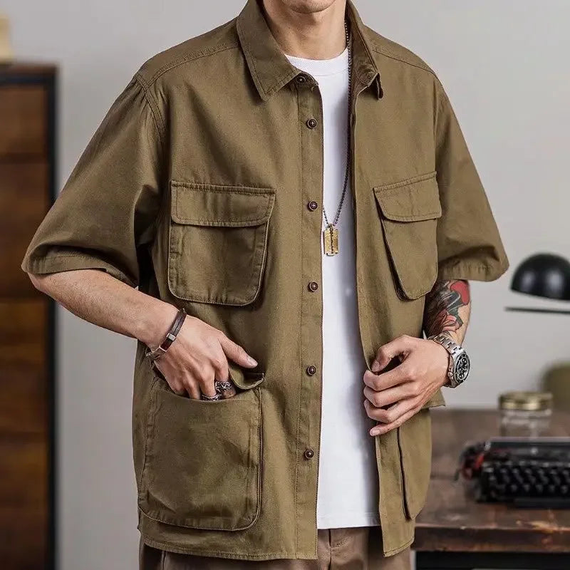 American Style Vintage Work Shirt