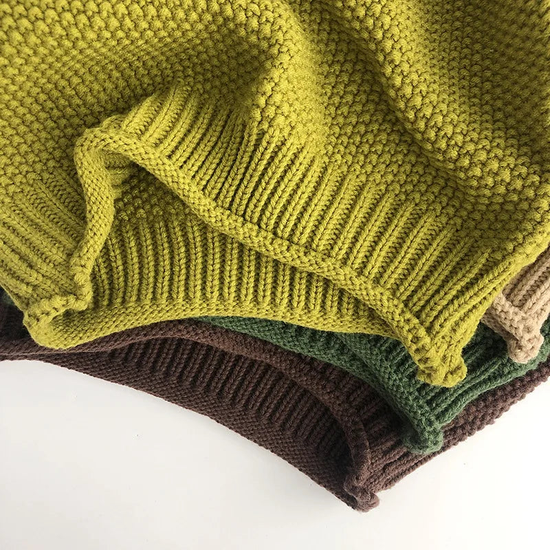 1-6Y Winter Vintage Style Kids Boys Knitwear