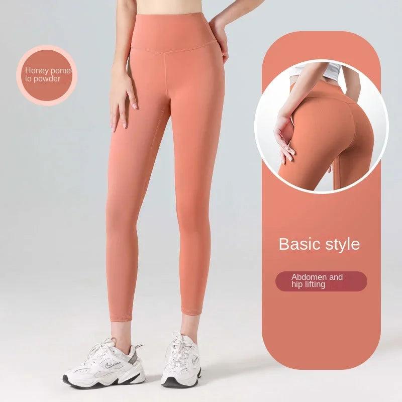 Seamless Yoga Pants High Waist, Sport Fitness Female Legging
