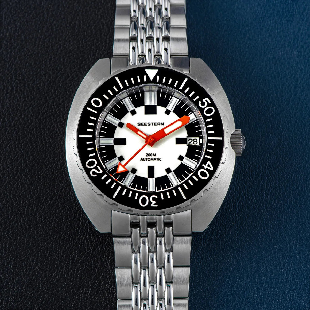 Automatic Men Date 200m Turn Bracelet Wristwatches
