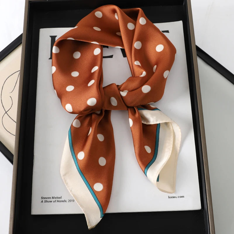 2025 New Spring Square Neck Scarf