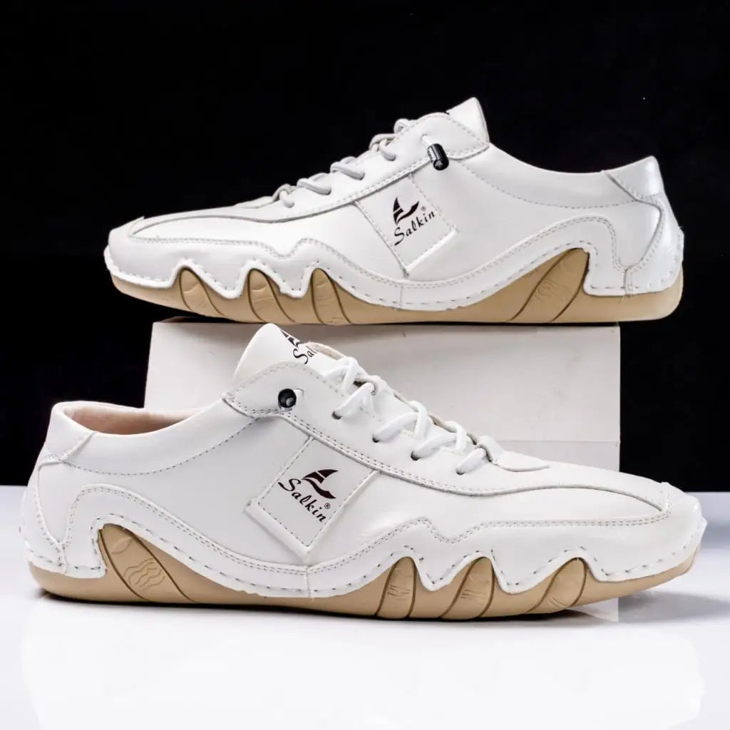 New Fashion Handmade Leather Casual Shoes