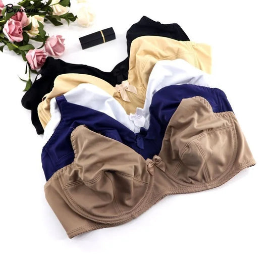Women Full Coverage Non Padded Brassiere Minimizer Underwear