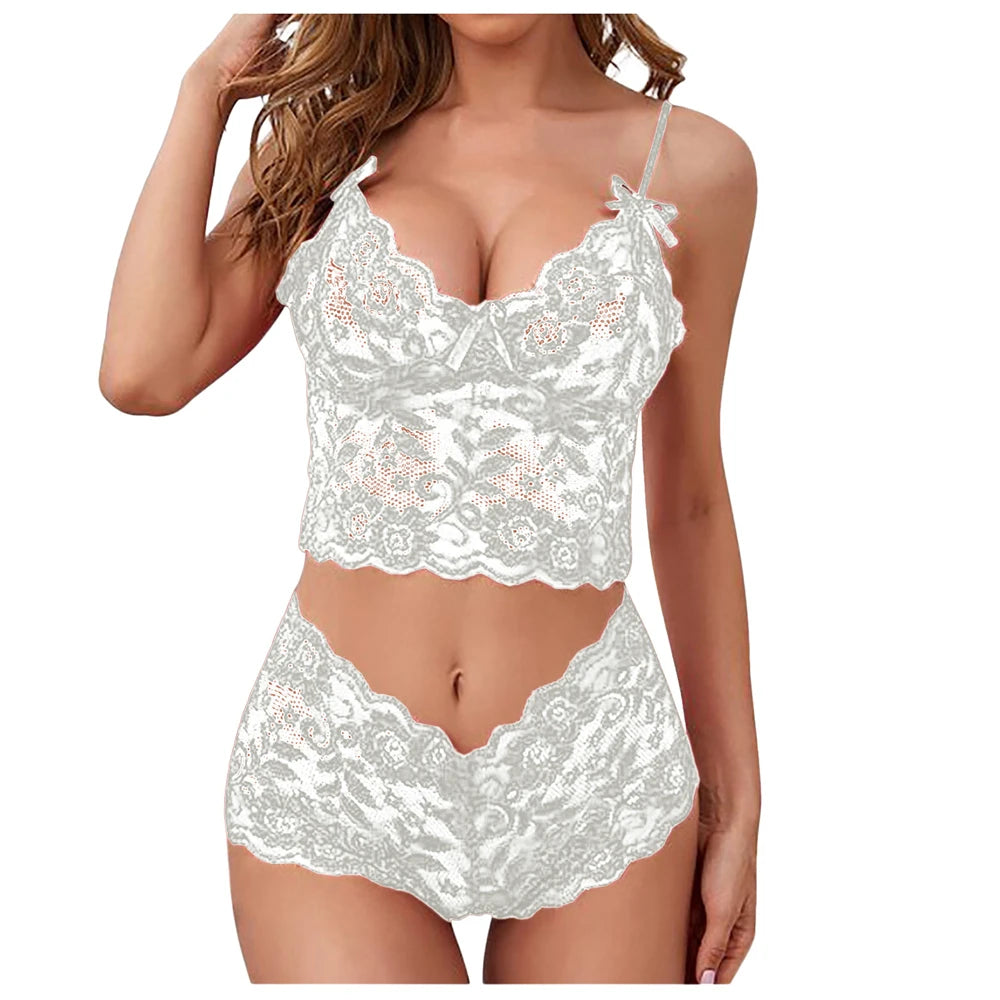 New Erotic Underwire Bra Brief Set