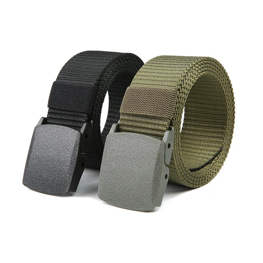 Men's Automatic Buckle Nylon Belt