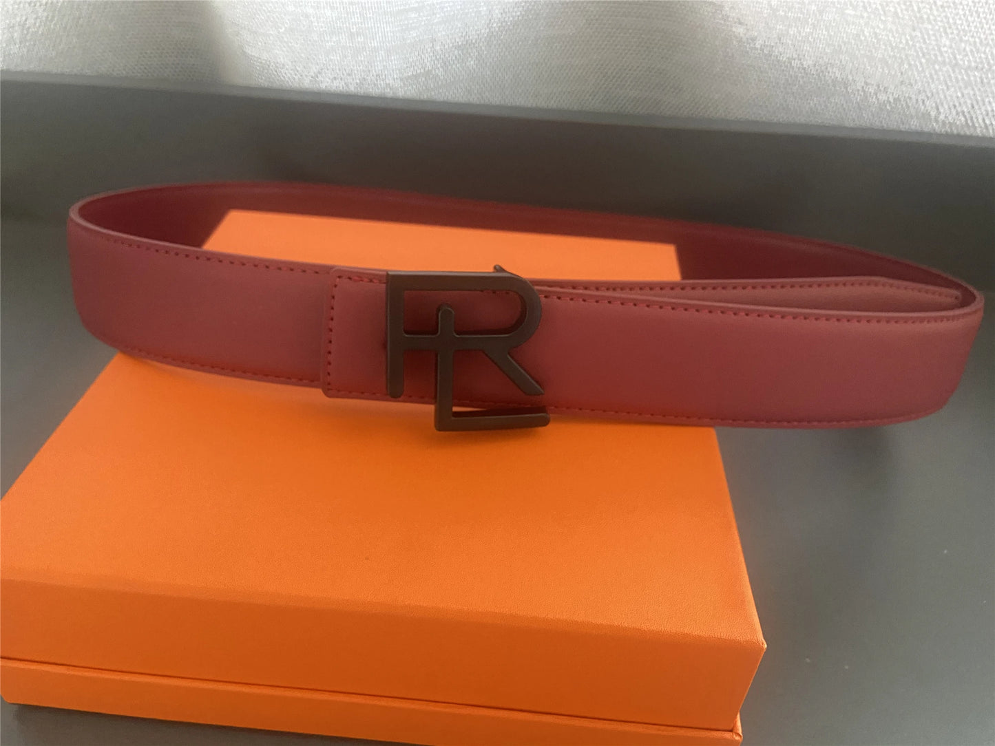 High Quality Width 3.8cm Leather Belt