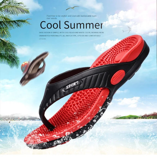 Men Beach Flip-flops Summer Slippers
