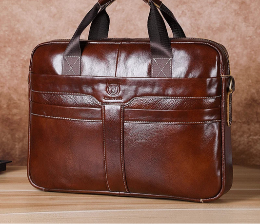 Herren Laptop Aktentasche Aktentasche Arbeit Business Reisetasche