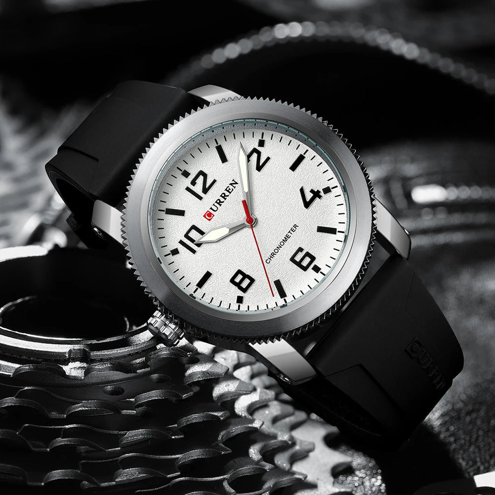 Men Left Hand Design Quartz Wristwatches