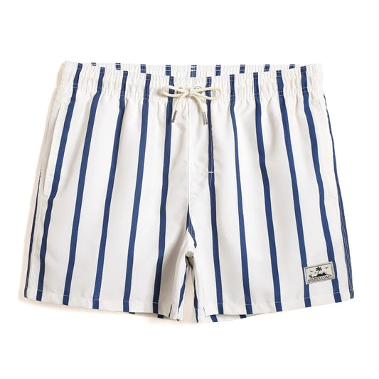 New Style  Men Stripe Quick Drying Baggy Summer Shorts