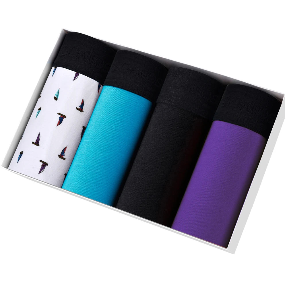 4pcs sexy Men's brand underpants