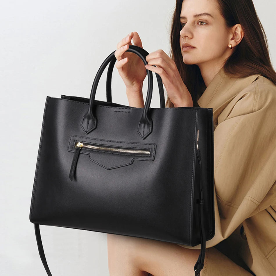 BEEP Leather Handbag