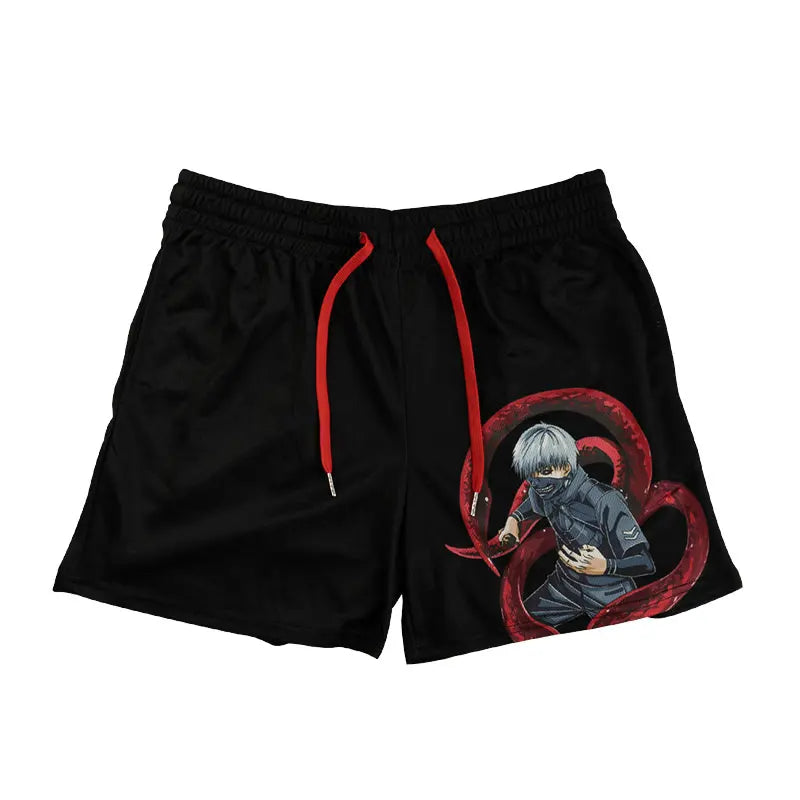 Men Fashion Mesh Breathable Casual Shorts