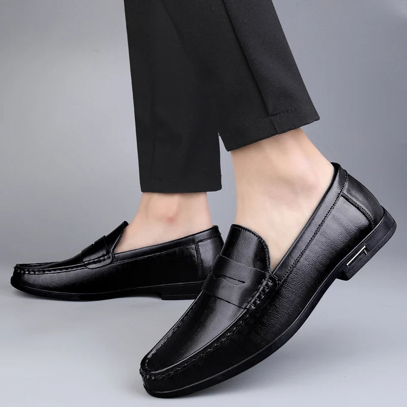 Italian Men Breathable Office Shoes