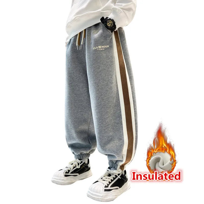New Children's Fleece Lined Sweatpants