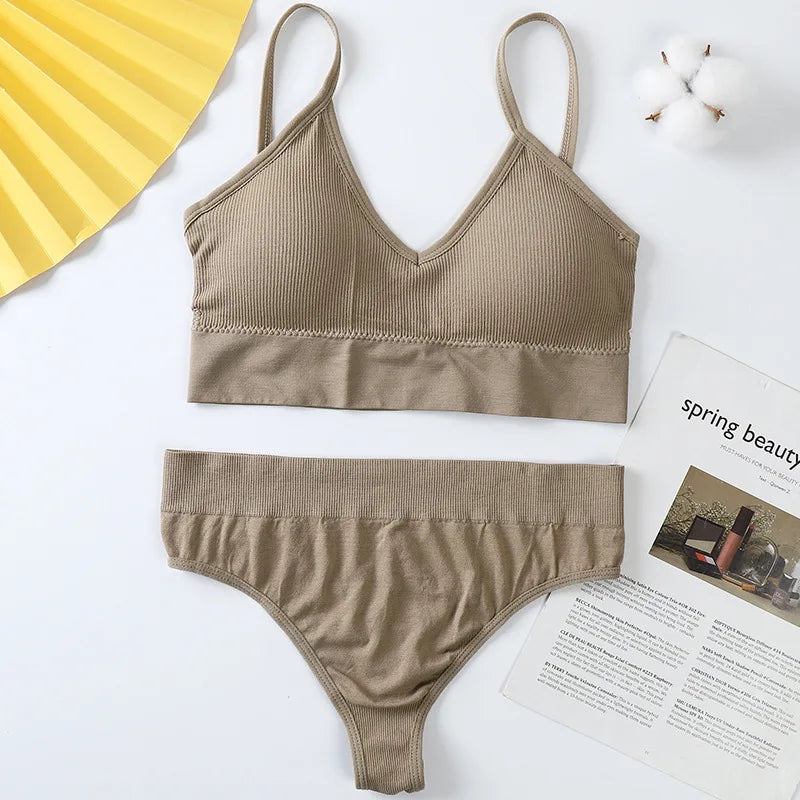 New Cotton Female Underwear Set
