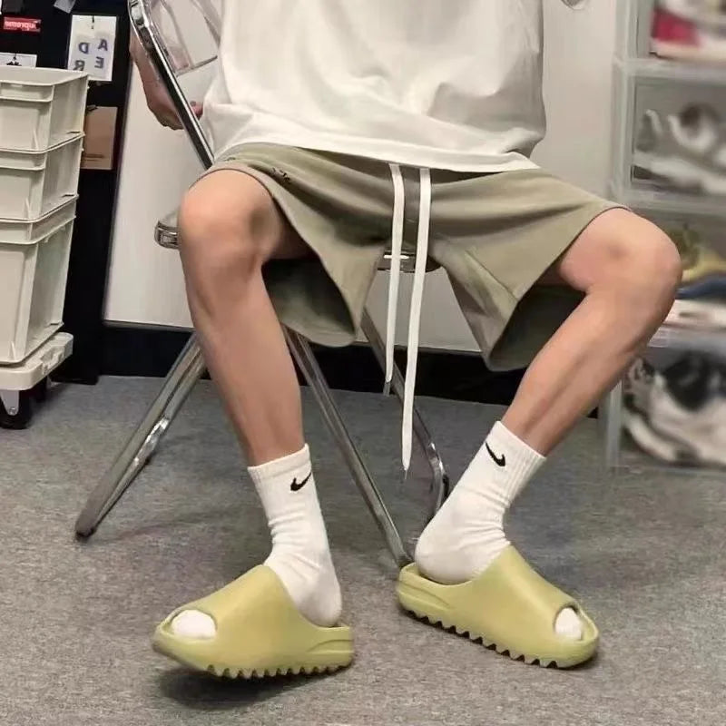 Home Slides Beach Non Slip Male Slippers