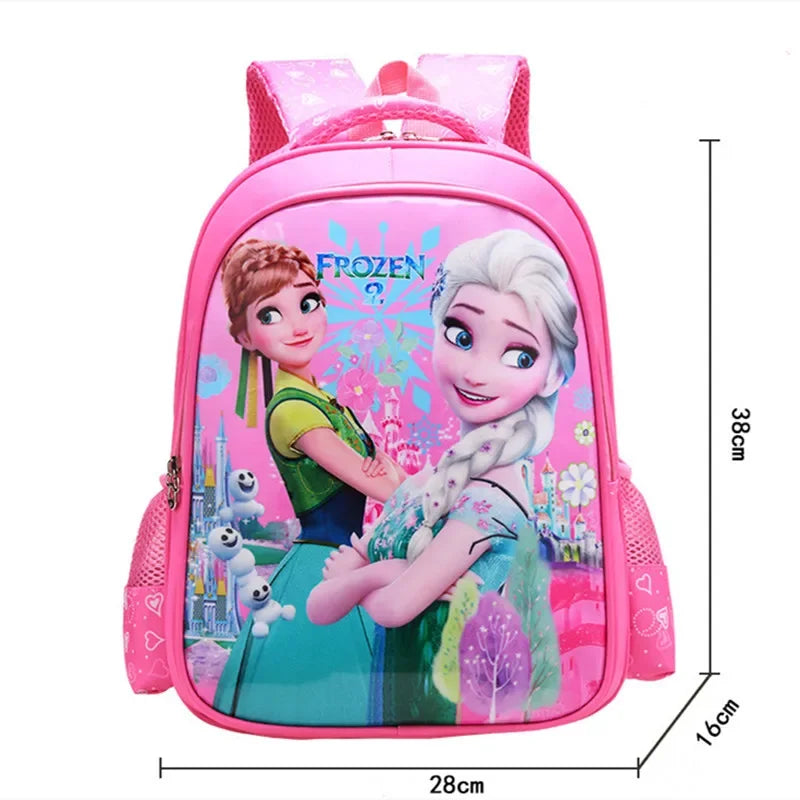 New Disney Elsa Anna Princess School Bag