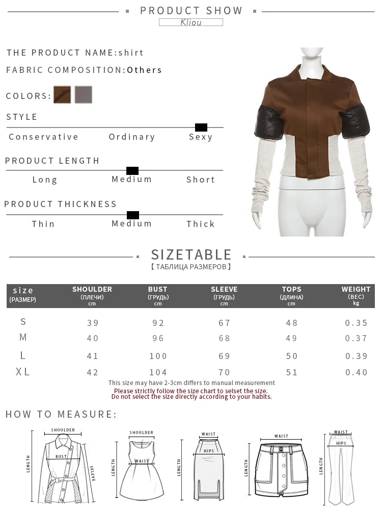 Women Classic Patchwork Long Sleeve Zip-up Slim Fit Jackets