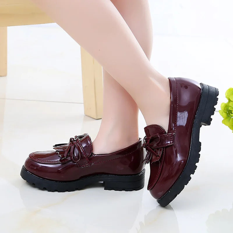 New Girls Performance Leather Shoes