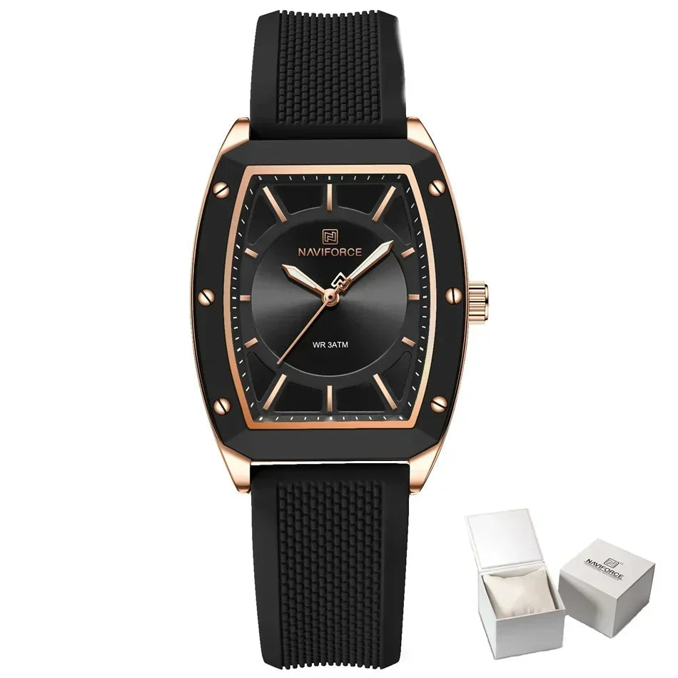 Top Brand Women Tonneau Fashion Quartz Watch
