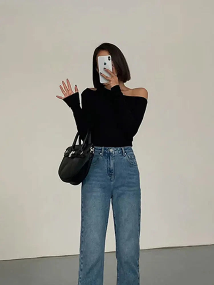 Women Spring New Solid Slim Fit Crop Top