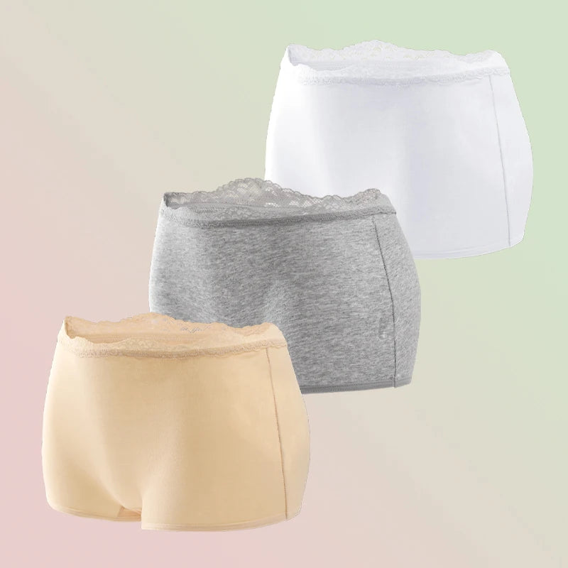 New Seamless Large Size Boyshorts Low Waist Lingerie