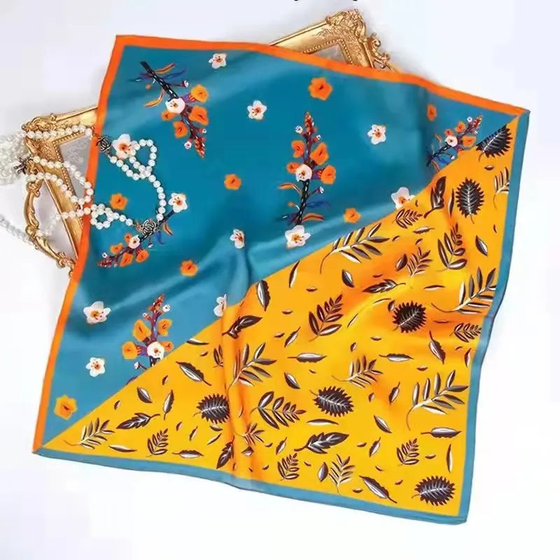 2025 Luxury Silk Shawl Square Scarf