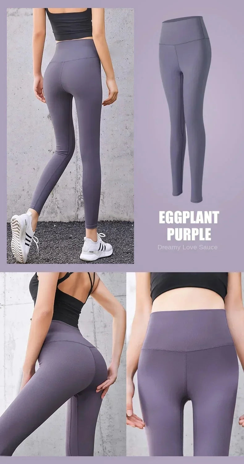 Seamless Yoga Pants High Waist, Sport Fitness Female Legging