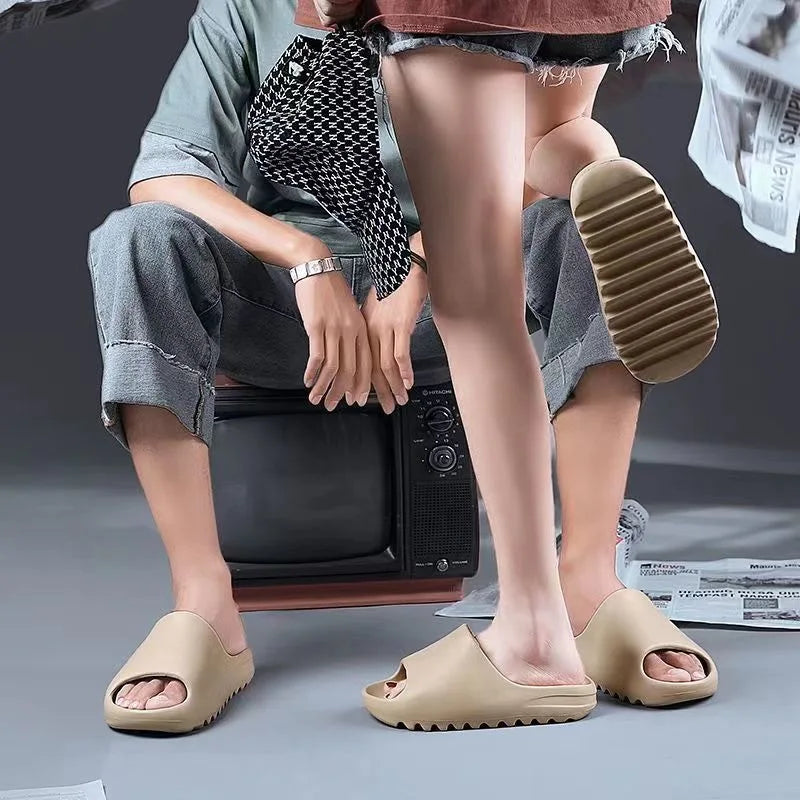 Home Slides Beach Non Slip Male Slippers
