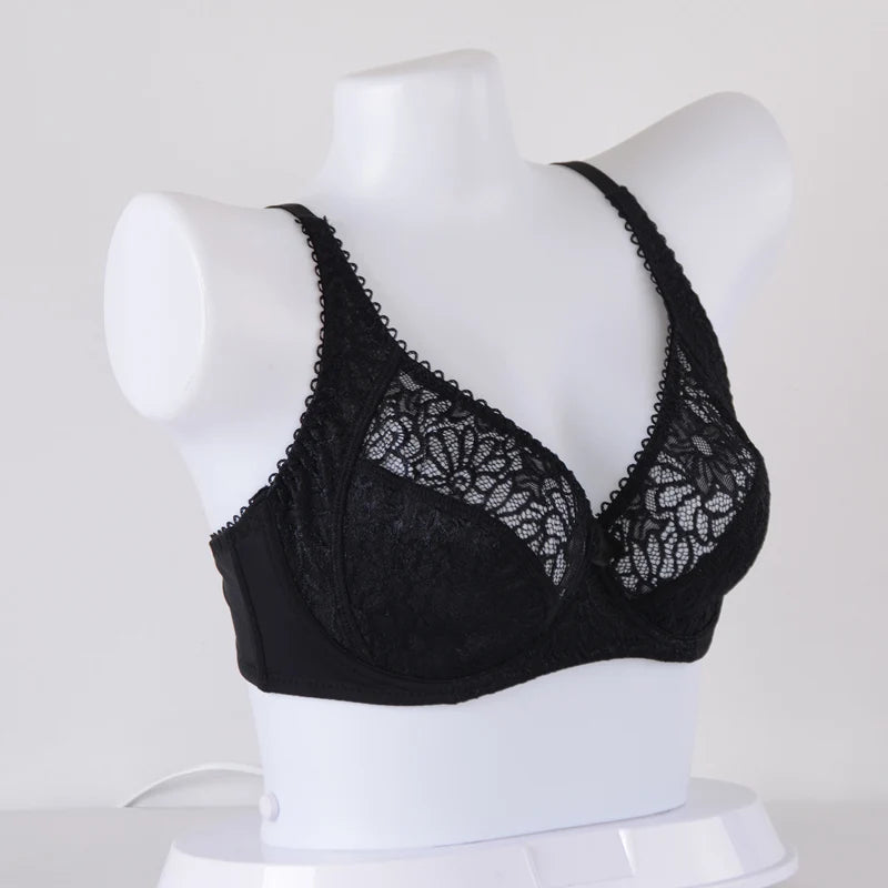 Damen Dessous-BH mit Cut-Outs und Perspektive in Übergröße
