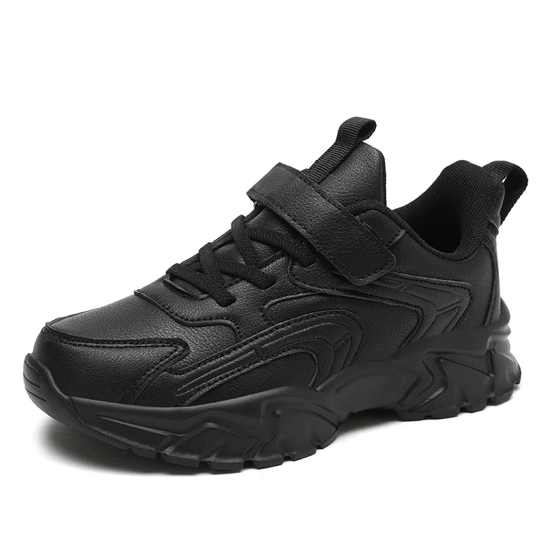 New Unisex PU Leather Casual Sneakers