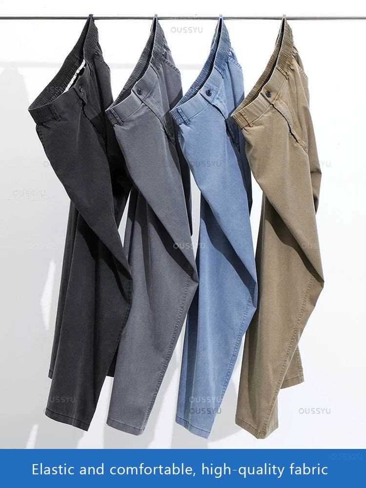 Sommerjeans aus ultradünnem, weichem Lyocell-Stoff für Herren