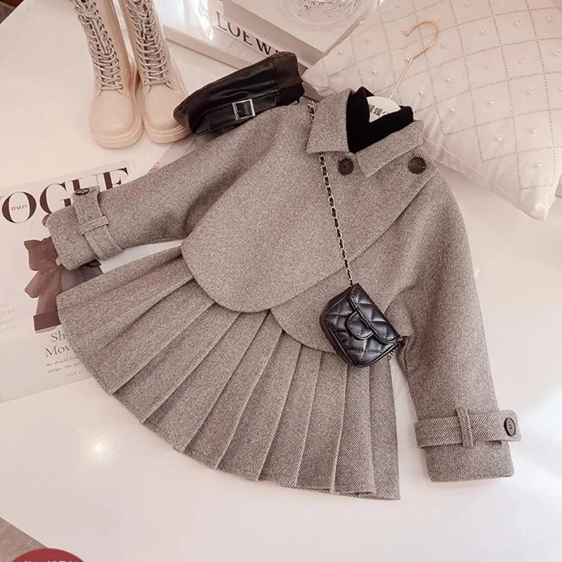 Bear Leader Fashion Kids Girls Princess 2pcs Clothes Set