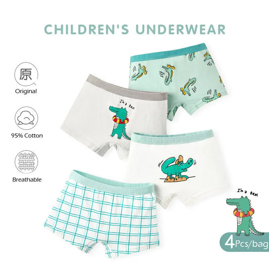 New 95% cotton boys underwear