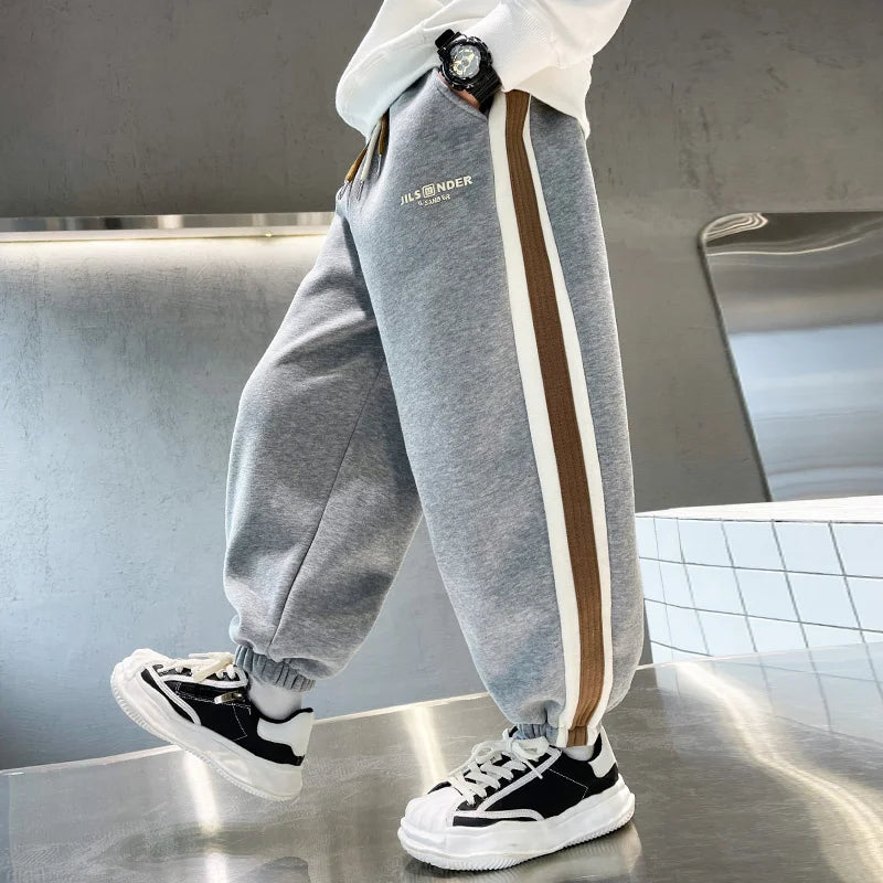 New Children's Fleece Lined Sweatpants