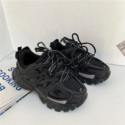 Woman Chunky Casual Sports Shoes
