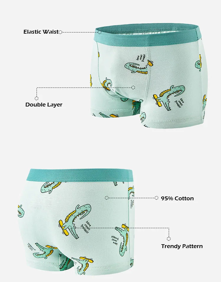 New 95% cotton boys underwear