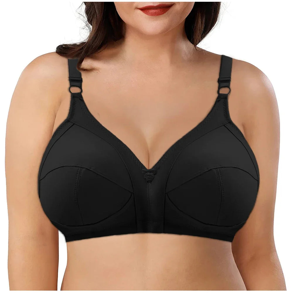 Women 38C-50F Deep V Bralette Lace Bra
