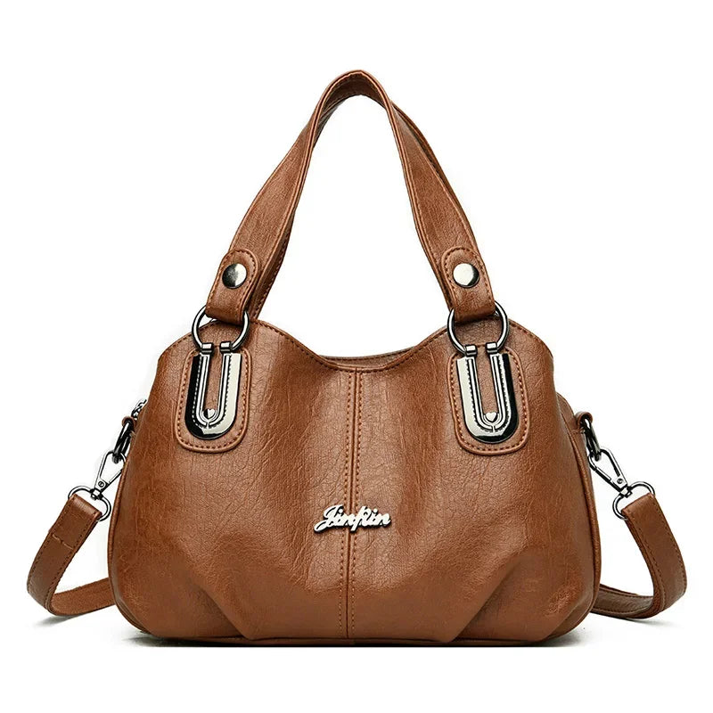 High Quality Soft Leather Ladies Shoulder Crossbody Bags