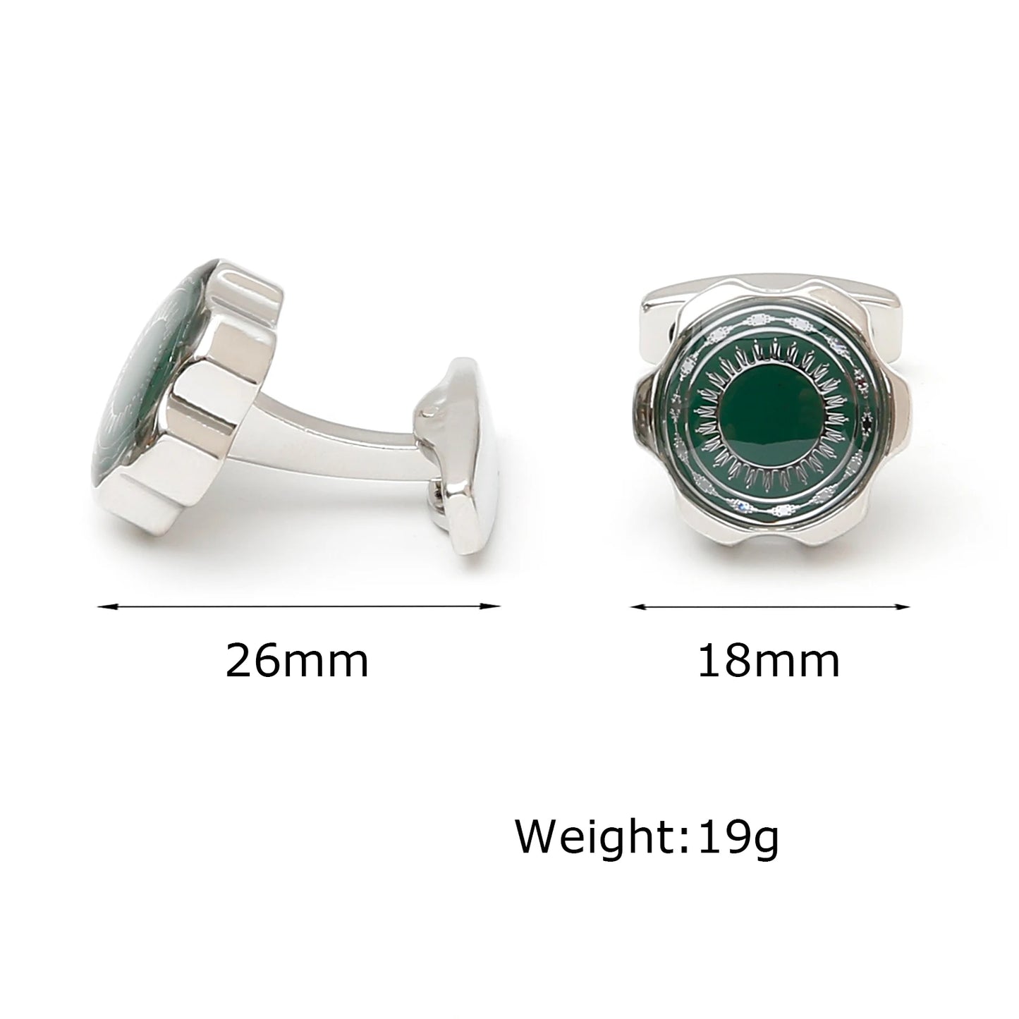 New Fashion Casual Green Button
