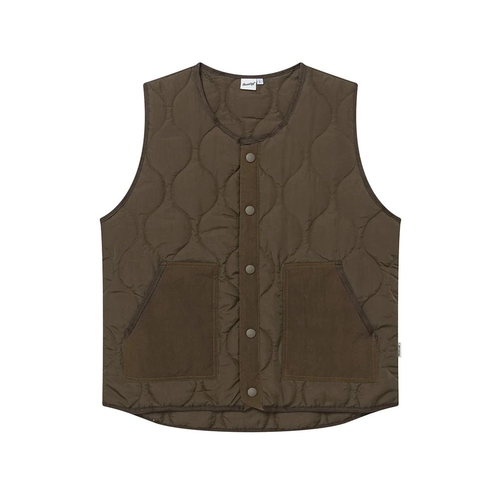 Ärmellose Steppjacke für Herren