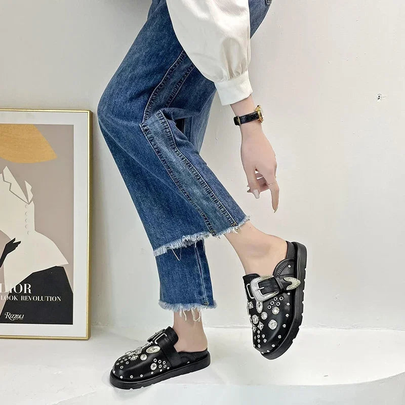 New Hot Sale Fashion Trim Leather Shoes
