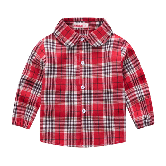 New Joker Plaid striped shirt