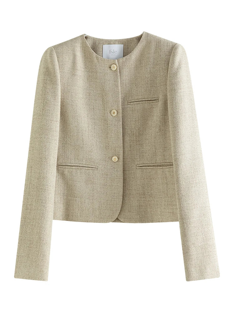 Korean Versatile Elegant Style Short Jacket