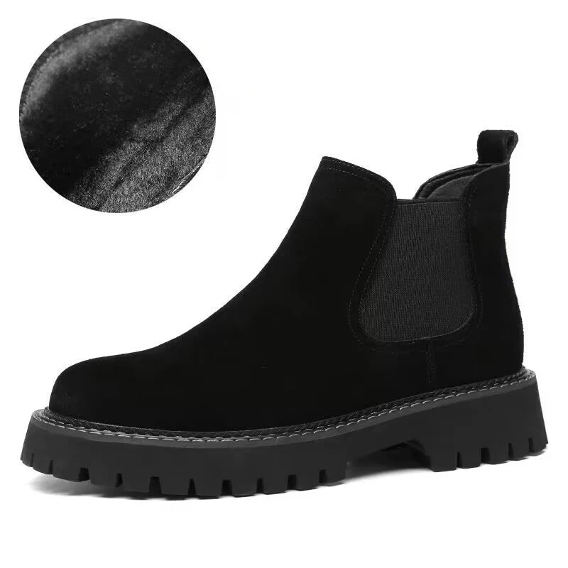 Autumn winter handsome ankle botas